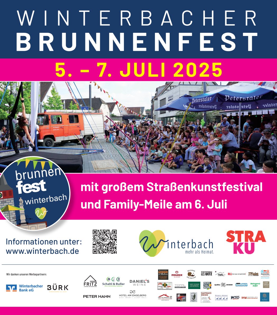Brunnenfest Winterbach 20205