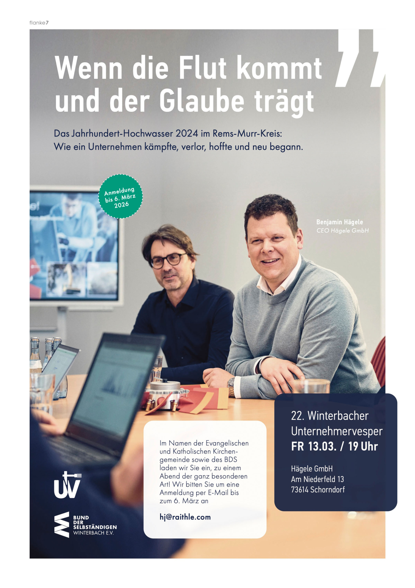 BDS Unternehmervesper 2026